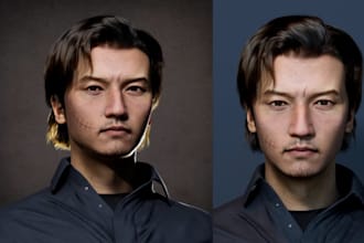 do 3d metahuman character model 3d game character 3d realistic character, ue5