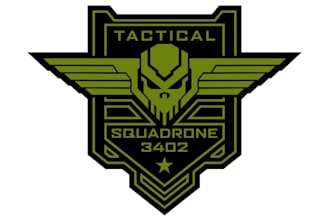 design superb gun training logo