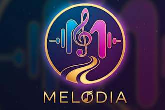 make professional and unique music logo design
