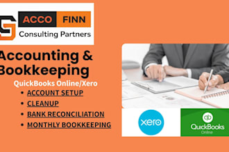 do quickbooks online bookkeeping, quickbooks clean up and xero bookkeeping