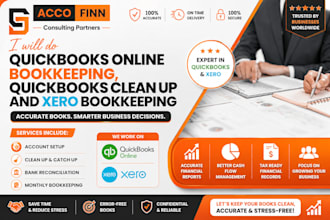 do quickbooks online bookkeeping, quickbooks clean up and xero bookkeeping