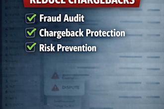 prevent shopify fraud and reduce chargebacks with risk protection audit