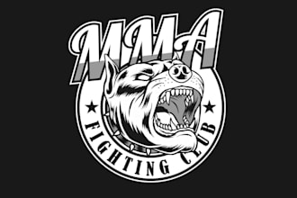 design professional MMA gym logo