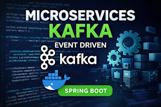 build spring boot microservices with kafka