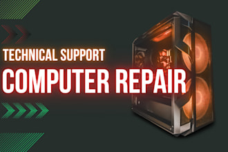 repair your hp dell lenovo msi acer asus gaming pc or laptop computer remotely