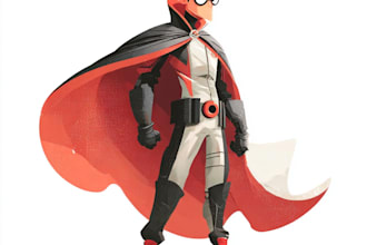 turn you into a superhero portrait