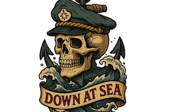 design high quality custom nautical logo with unlimited revision