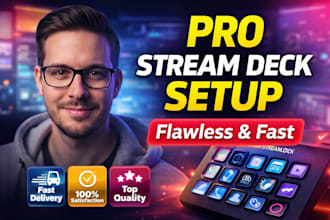 setup any size of stream deck flawlessly