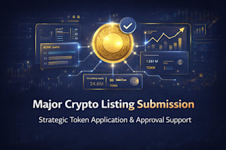 prepare and submit your token for coinmarketcap and coingecko listing