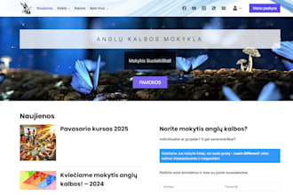 make a wordpress website