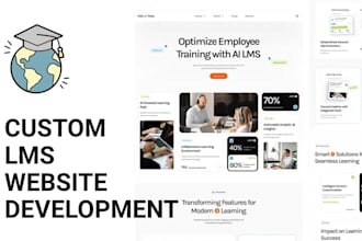 develop a custom lms app and e learning platform