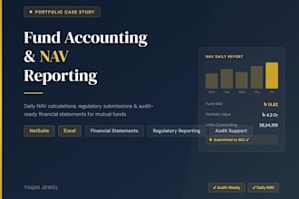 fund accounting, nav calculation and regulatory reporting