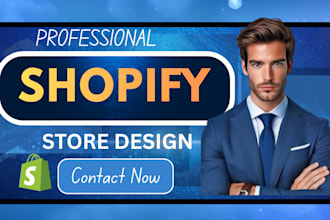 redesign, rebuild or revamp ecommerce shopify website and product landing page