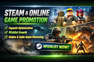 do steam game promotion online game marketing capsule wishlist roblox promotion