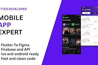develop a cross plateform mobile application