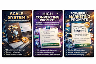 create custom chatgpt marketing prompts