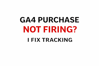 fix ga4 purchase not tracking, wrong revenue, or GTM errors