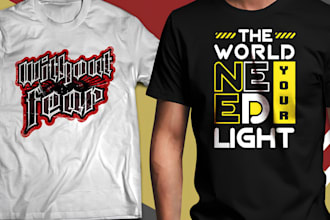 create unique graphic t shirt typography t shirt and vintage t shirt design