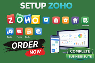 do zoho socials, forms, backstage, sites, survey, domains, marketing automation