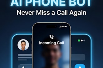build an ai phone bot