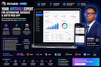 be your airtable expert for automation, airtable database and softr webapp