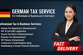 do german vat registration, income tax, business tax, tax filing, vat id and oss