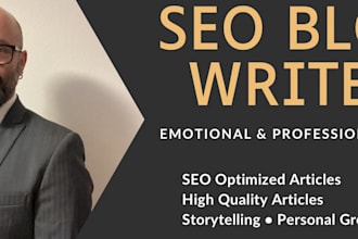 write powerful SEO articles about life, mindset and personal growth