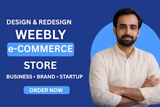 design or redesign weebly ecommerce store for online sales