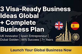 provide 3 business ideas for any visa innovator and entrepreneur program UK, uae