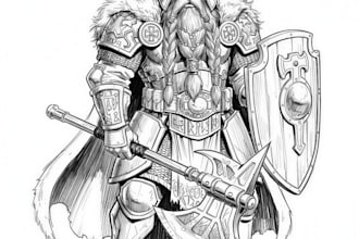 illustrate your rpg character