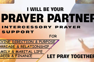 be your prayer partner and give accurate prophetic word