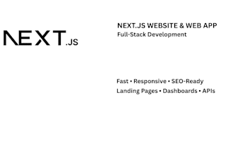 build a modern nextjs website or web application with SEO and deployment