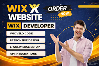 do custom wix velo code,wix velo,design redesign wix website,wix studio website