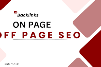 do best forever article backlinks with on page off page seo