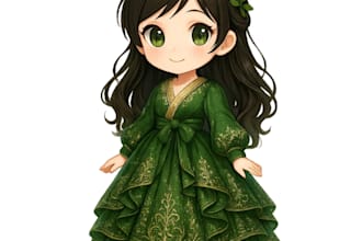 illustrate your chibi character