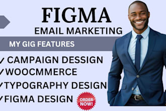 setup email campaign design figma woocommerce figma email typography design