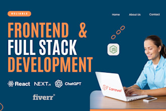 build modern full stack website and webapp from scratch