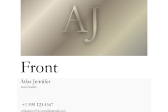 create business cards using canva