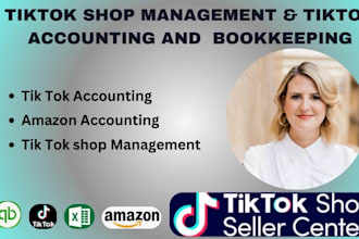 do tiktok shop accounting, amazon and ecommerce bookkeeping