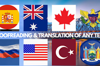 do accurate translation and proofreading grammer check editing copy editor