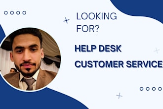be your full time customer service representative
