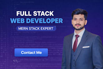 develop a full stack mern web app, dashboard, or saas application