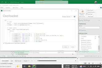 clean, format and automate your excel data using power query