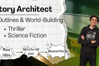 create a detailed sci fi worldbuilding guide or thriller plot outline