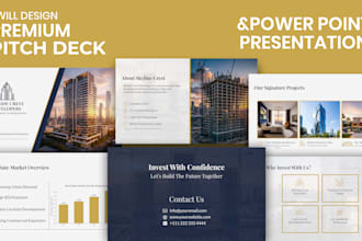 design a professional corporate presentation