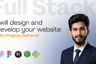 be your front end developer for react, next js and full stack websites