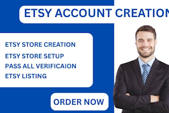 create verified etsy account etsy store creation, etsy store setup