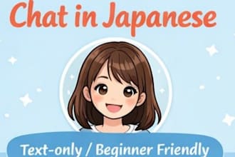 chat with you in natural japanese