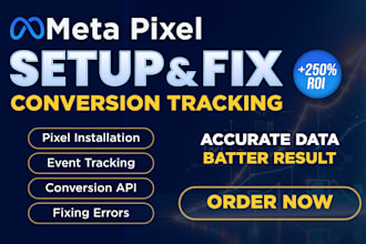 setup and fix meta pixel with conversion tracking