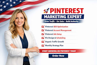 be your pinterest marketing manager and SEO expert